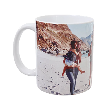 Caneca de Porcelana Branca Personalizada